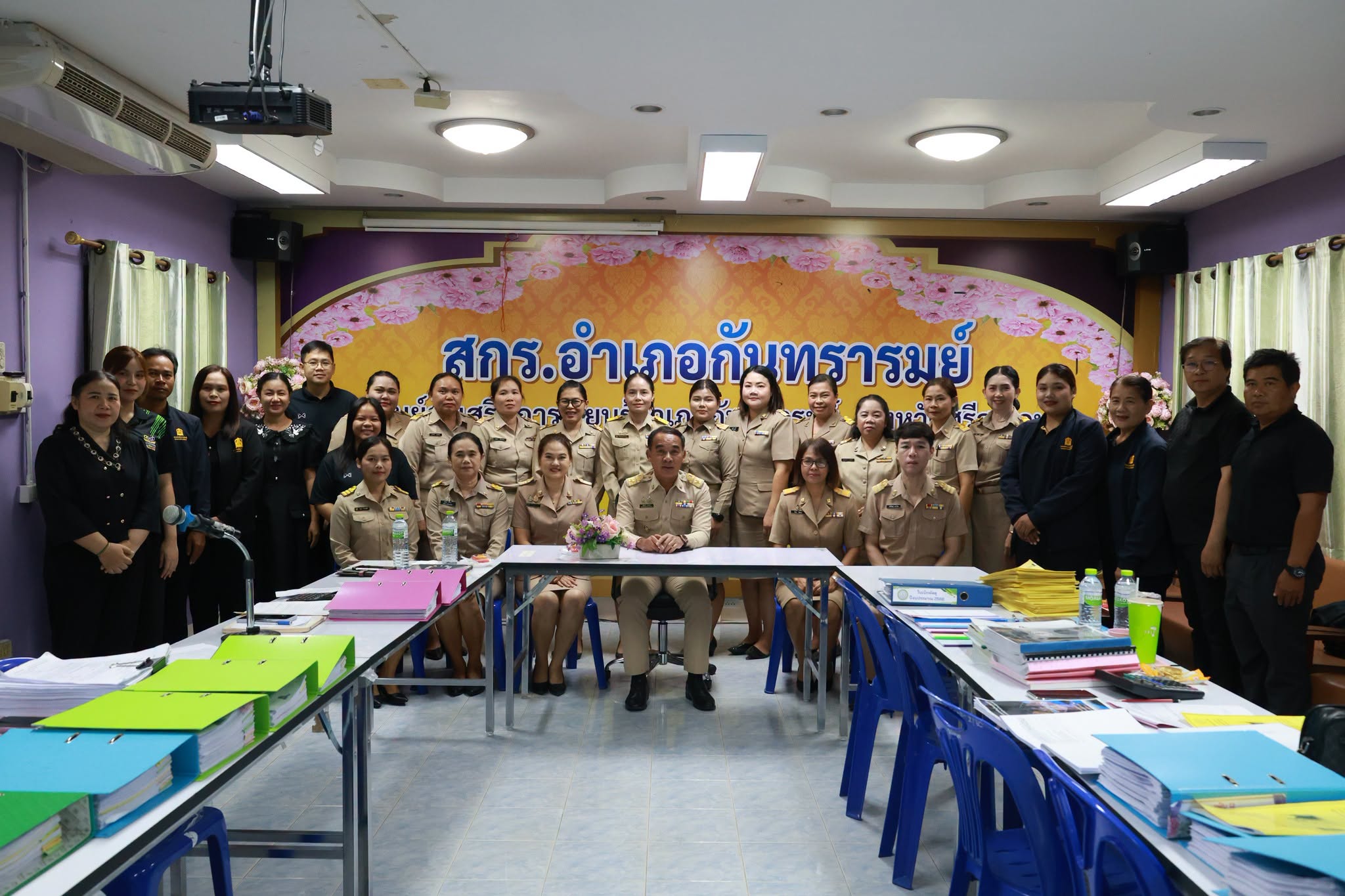ร่วมรับ “การตรวจสอบภายในสถานศึกษา สังกัดสำนักงาน สกร.ประจำจังหวัดศรีสะเกษ ประจำปีงบประมาณ พ.ศ. ๒๕๖๙”