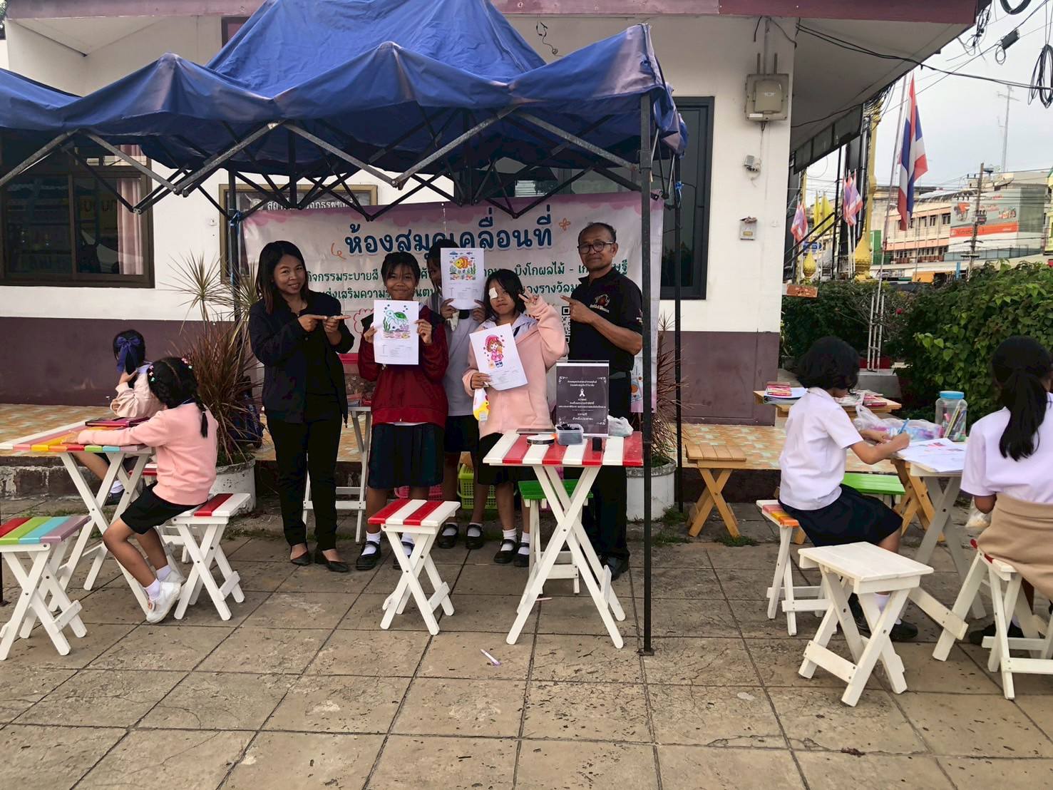 ห้องสมุดเคลื่อนที่สำหรับชาวตลาด [27 พ.ย.2568]